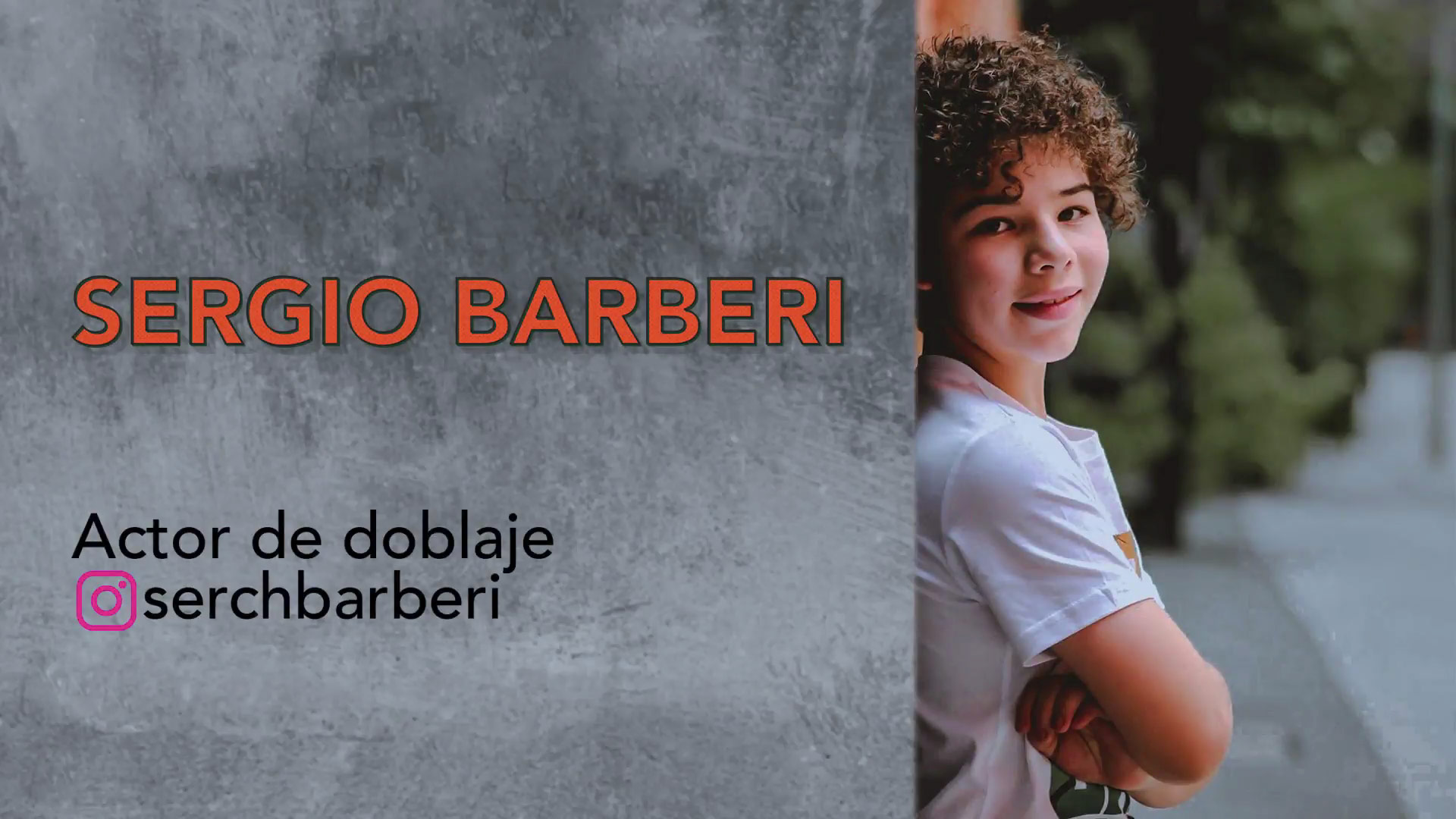 demo reel sergio barberi